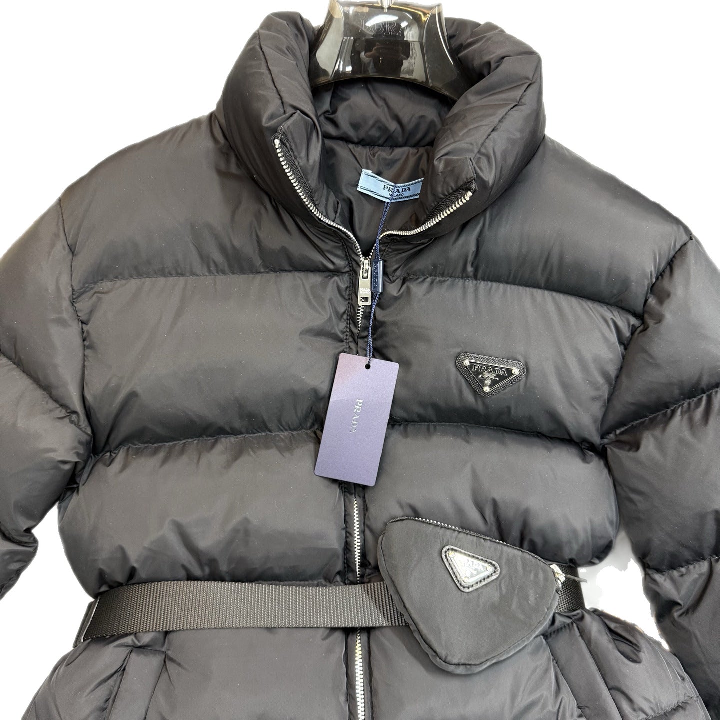 High-end version av stor rutig ner bomullsjacka / vinter casual stand-up krage förtjockad gränsöverskridande dunjacka för män och kvinnor par